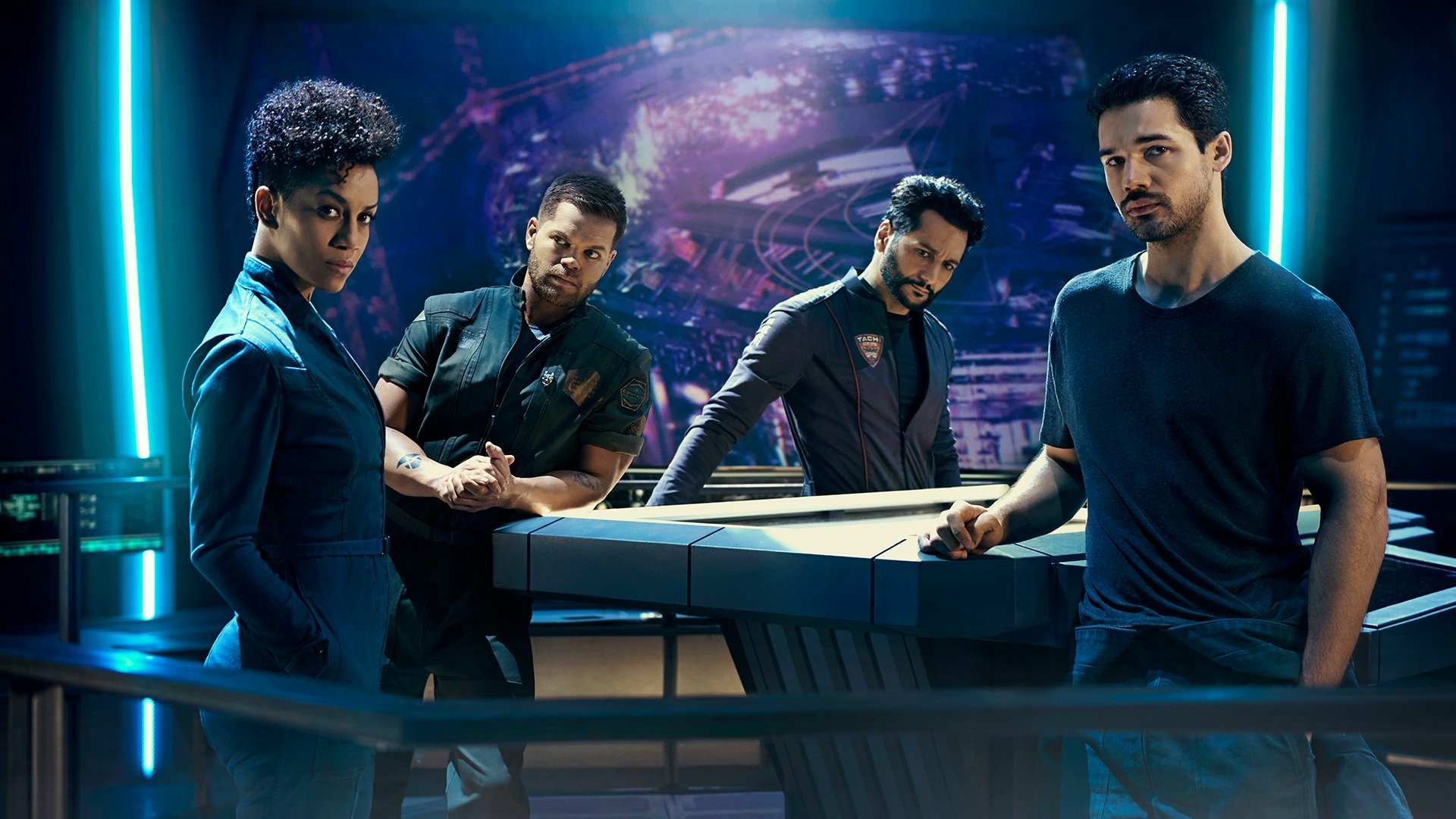 Download Naomi Nagata Alex Kamal Amos Burton James Holden TV Show The Expanse HD Wallpaper