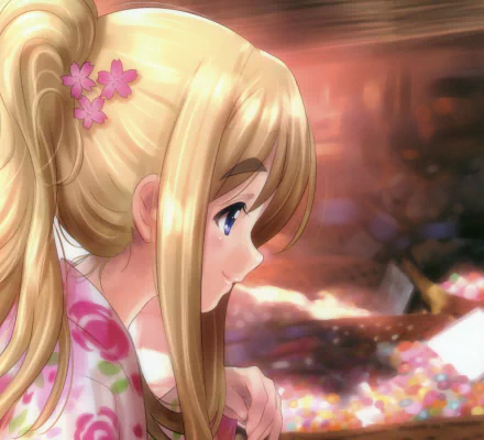 Tsumugi Kotobuki Anime K-ON! HD Desktop Wallpaper | Background Image