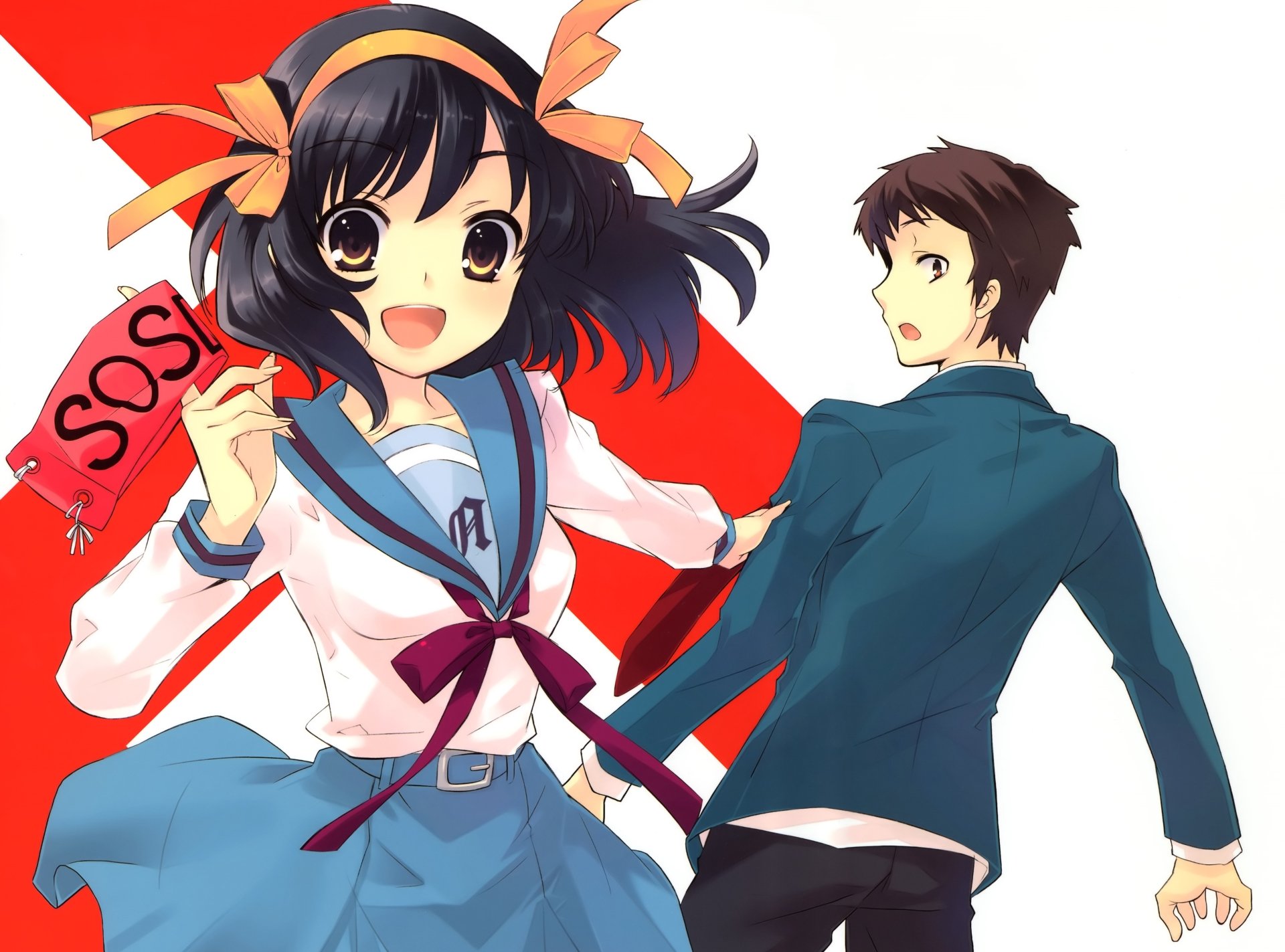 Download Kyon (Haruhi) Haruhi Suzumiya Anime The Melancholy Of Haruhi Suzumiya 4k Ultra HD Wallpaper by Ito Noizi