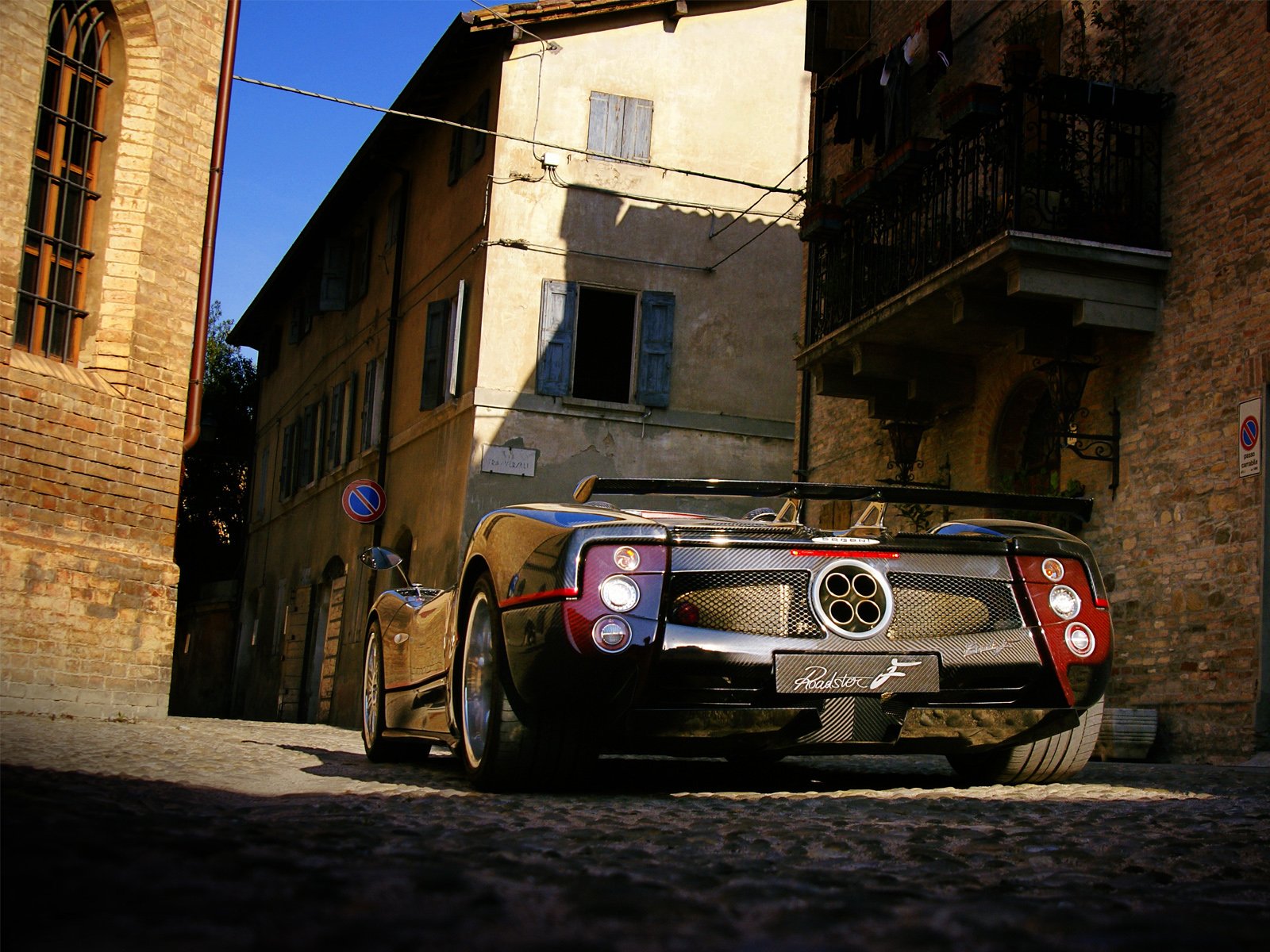 Download Car Supercar Pagani Pagani Zonda Roadster F Vehicle Pagani Zonda Wallpaper