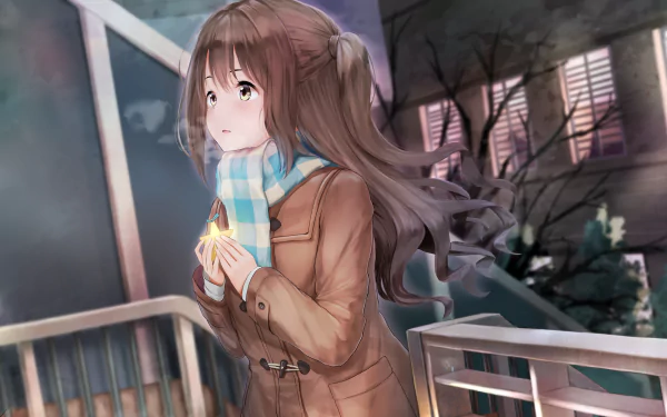 Uzuki Shimamura Anime The iDOLM@STER Cinderella Girls HD Desktop Wallpaper | Background Image
