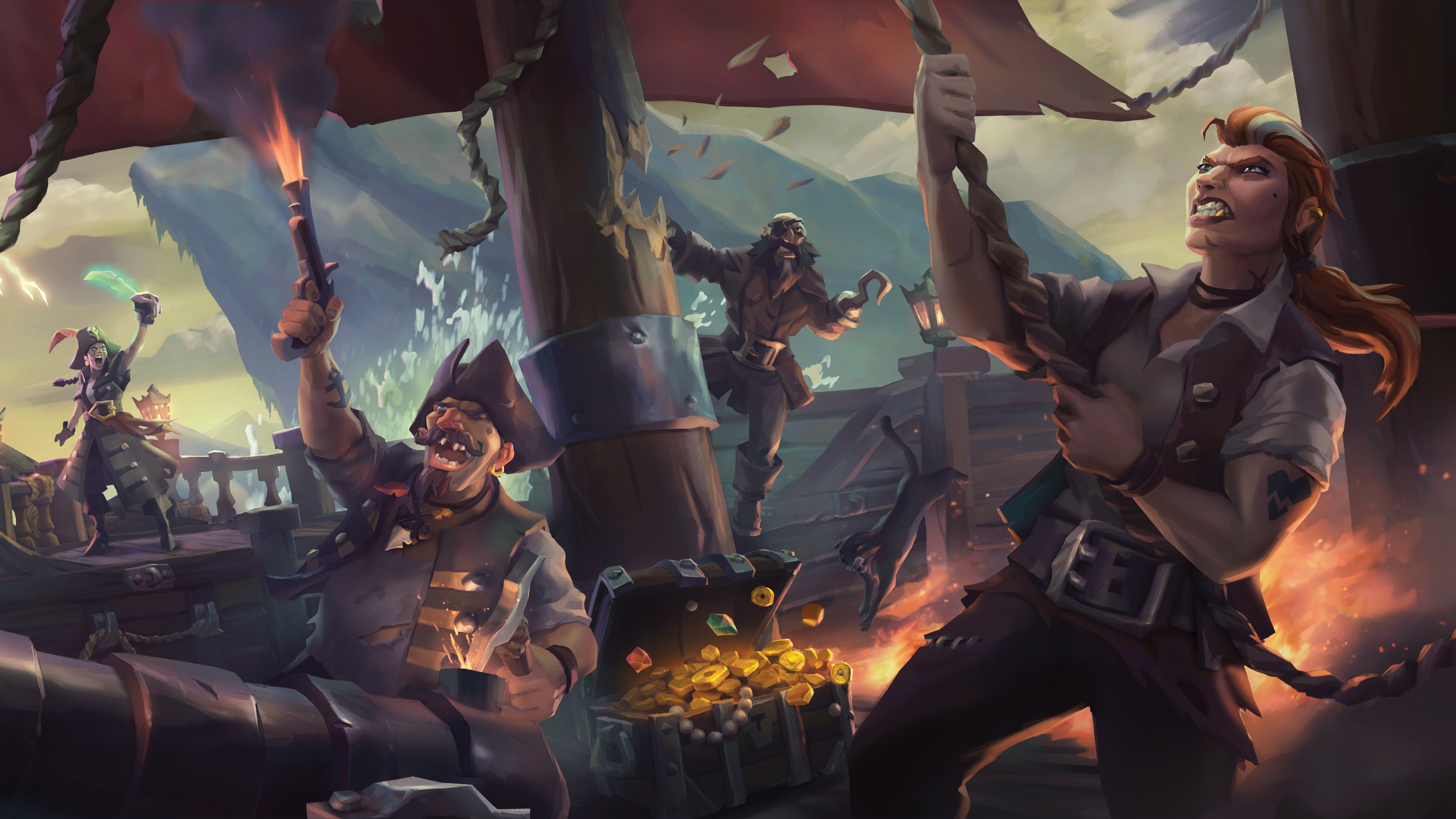 Video Game Sea Of Thieves HD Wallpaper | Background Image
