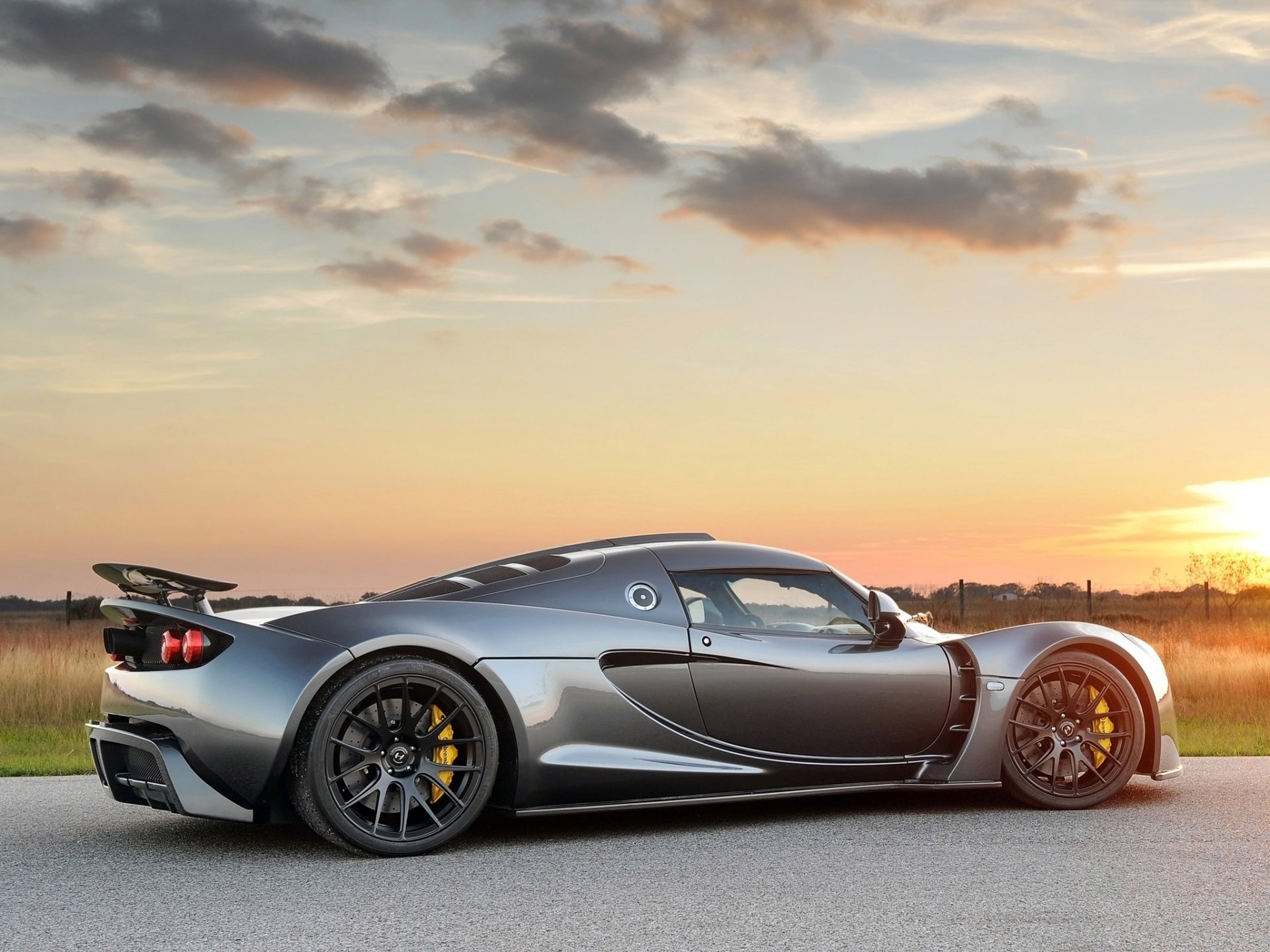 Download Car Supercar Vehicle Hennessey Venom GT HD Wallpaper