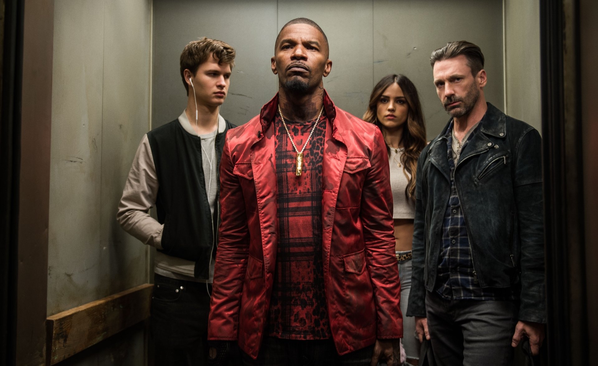 Download Jamie Foxx Jon Hamm Ansel Elgort Eiza Gonzalez Movie Baby ...