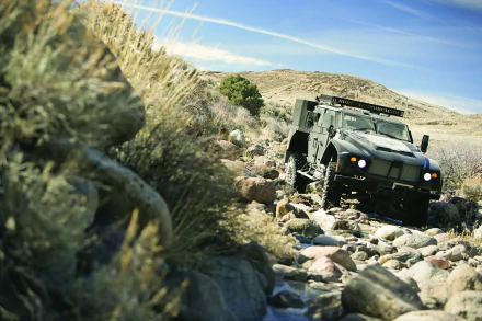  Oshkosh Defense Light Combat Tactical All-Terrain Vehicle (L-ATV) by Oshkosh Defense