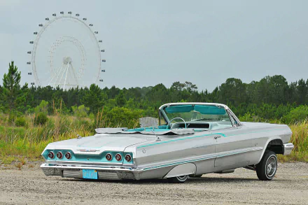 classic car lowrider Chevrolet Chevrolet Impala vehicle Chevrolet Impala Convertible HD Desktop Wallpaper | Background Image