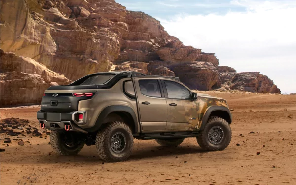 4x4 Chevrolet car Chevrolet Colorado ZH2 vehicle Chevrolet Colorado HD Desktop Wallpaper | Background Image