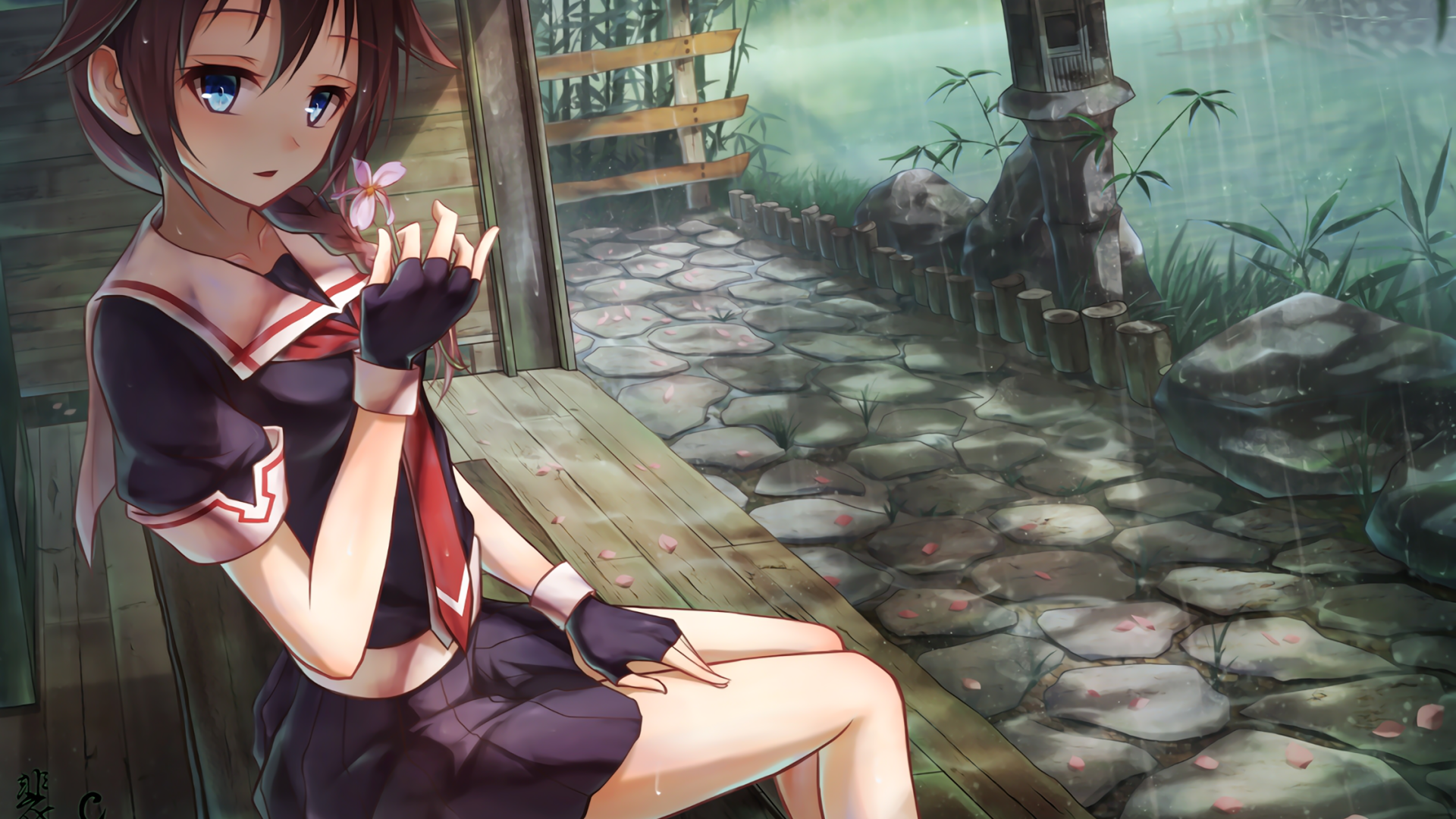 Download Shigure (Kancolle) Anime Kantai Collection HD Wallpaper
