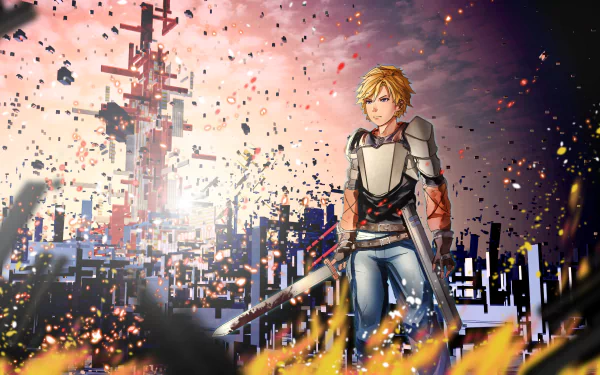 Jaune Arc Anime RWBY HD Desktop Wallpaper | Background Image