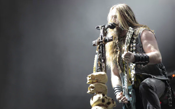 Zakk Wylde heavy metal guitarist guitar music Black Label Society HD Desktop Wallpaper | Background Image