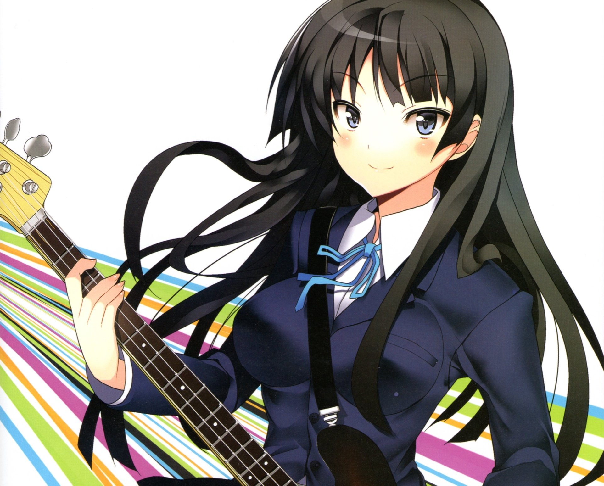 Download Mio Akiyama Anime K-ON! 4k Ultra HD Wallpaper by CH@R