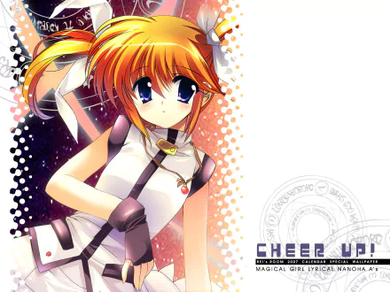 Nanoha Takamachi Anime Magical Girl Lyrical Nanoha HD Desktop Wallpaper | Background Image