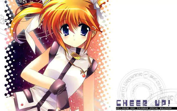 Nanoha Takamachi Anime Magical Girl Lyrical Nanoha HD Desktop Wallpaper | Background Image