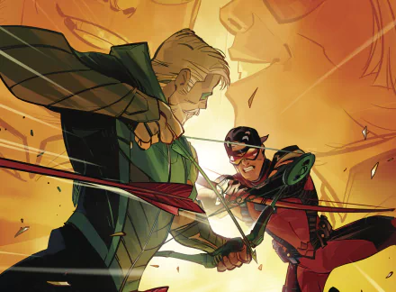 Red Arrow Speedy (DC Comics) Arsenal (DC Comics) Comic Green Arrow HD Desktop Wallpaper | Background Image