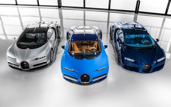Vehicles Bugatti Chiron Bugatti Car Supercar Silver Car HD Wallpaper | Background Image