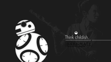  8k TinySize The Last Jedi BB8 Wallpaper