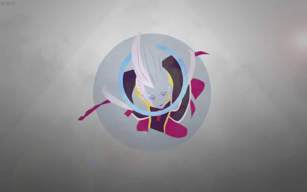 Whis (Dragon Ball) minimalist Dragon Ball Anime Dragon Ball Super minimalist anime HD Desktop Wallpaper | Background Image
