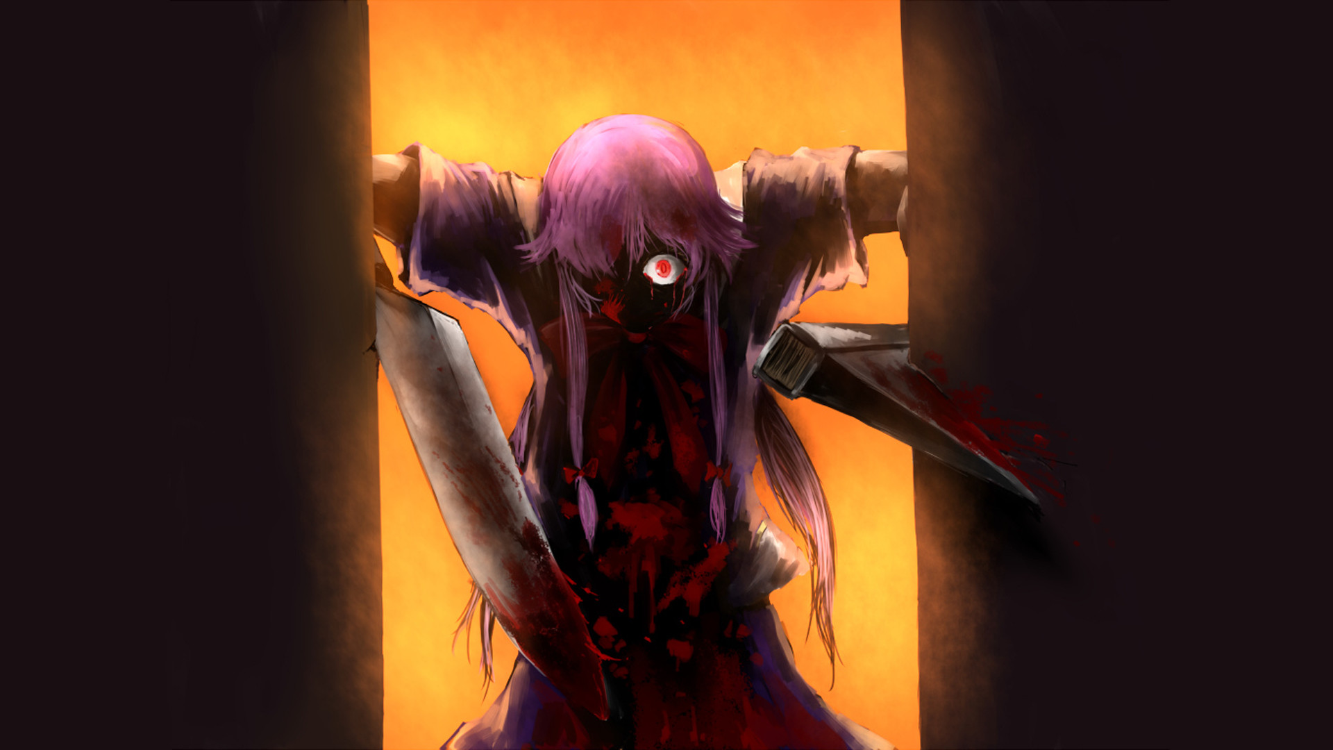 Download Yuno Gasai Anime Mirai Nikki Hd Wallpaper 9720