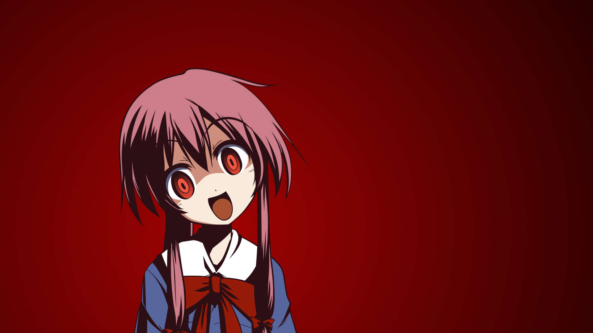 Yuno Gasai HD Wallpaper – Mirai Nikki Anime Spotlight | 1920x1080 ...