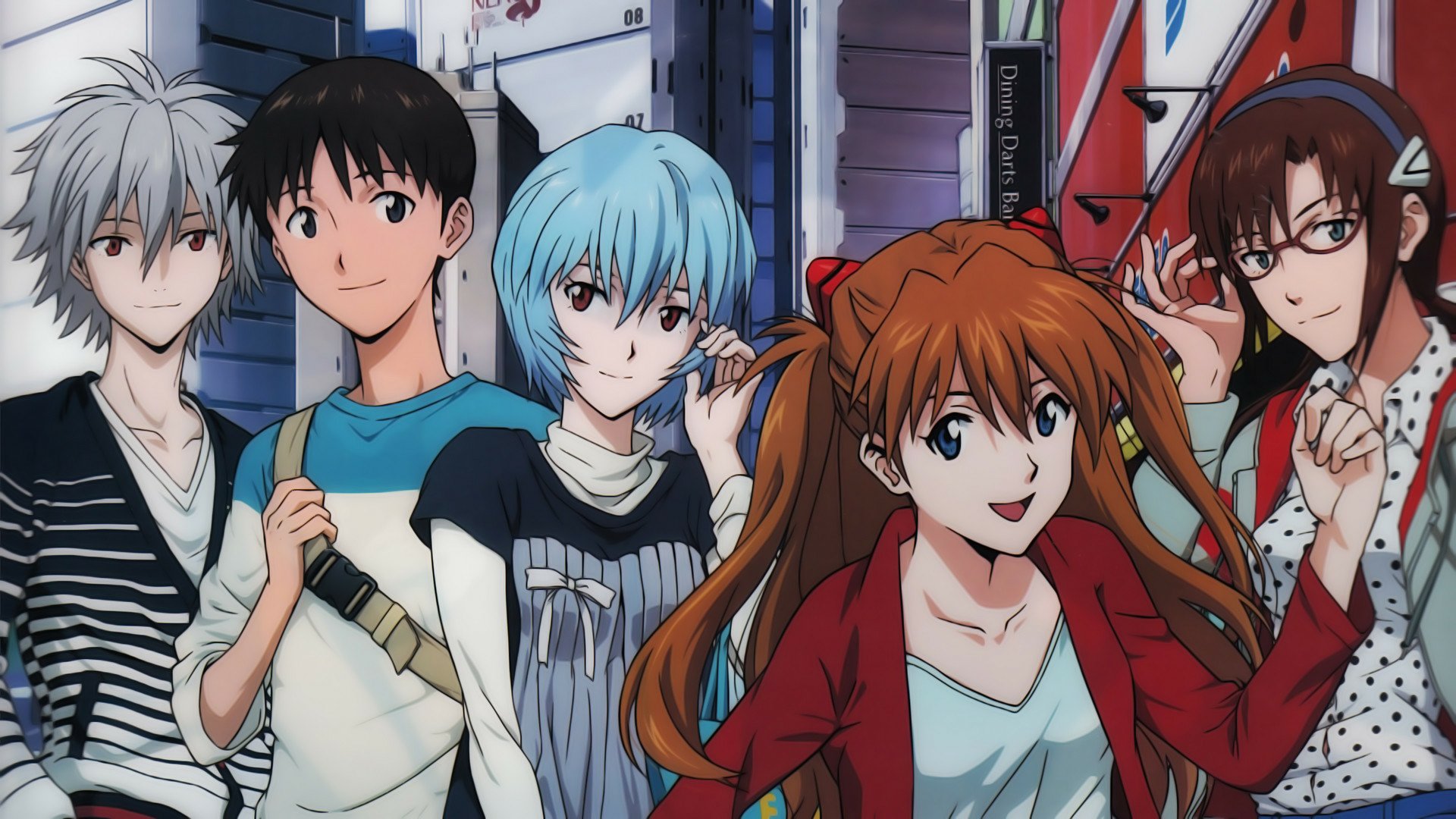 Evangelion Hd Wallpaper Iconic Characters