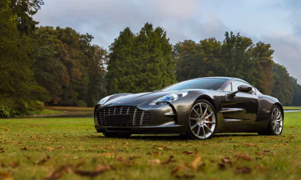 silver car car grand tourer Aston Martin vehicle Aston Martin One-77 HD Desktop Wallpaper | Background Image
