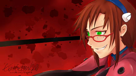Mari Makinami Illustrious Anime Evangelion: 2.0 You Can (Not) Advance HD Desktop Wallpaper | Background Image