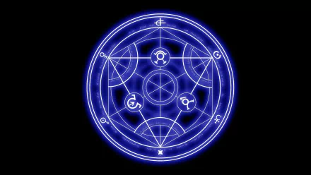 Anime Fullmetal Alchemist arcane circle HD Desktop Wallpaper | Background Image