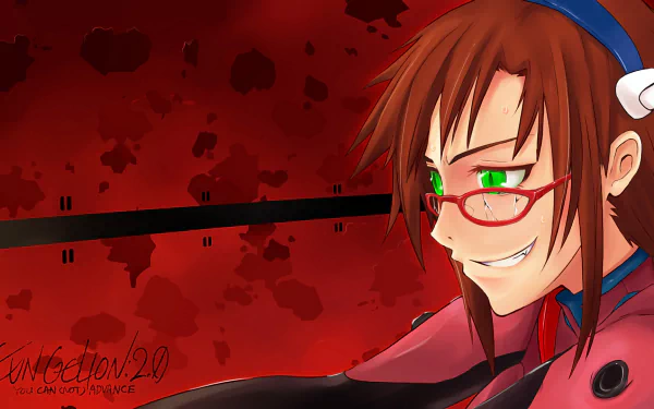 Mari Makinami Illustrious Anime Evangelion: 2.0 You Can (Not) Advance HD Desktop Wallpaper | Background Image