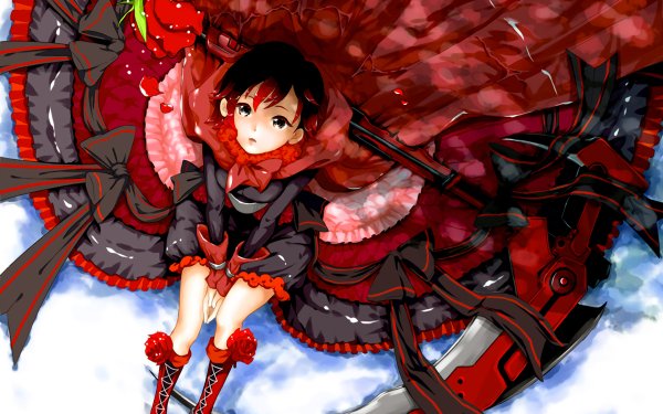 Anime RWBY Red Ruby Rose HD Wallpaper | Background Image