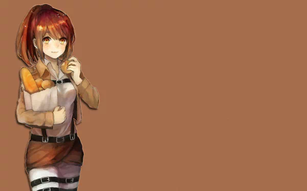 Sasha Blouse Anime Attack on Titan HD Desktop Wallpaper | Background Image