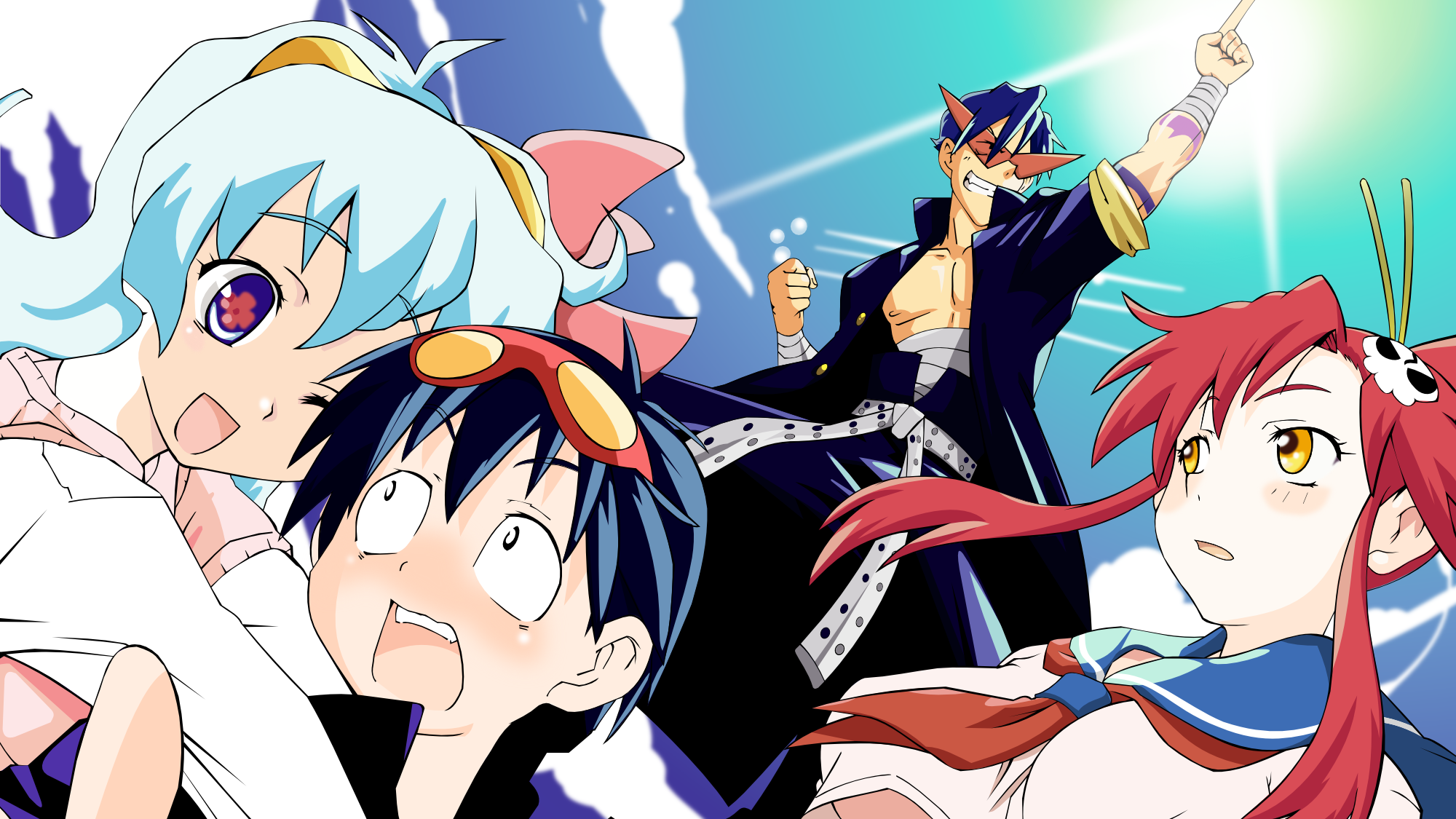 Tengen Toppa Gurren Lagann HD Wallpaper Background Image