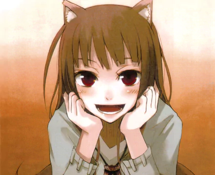 Holo (Spice & Wolf) Anime Spice and Wolf HD Desktop Wallpaper | Background Image