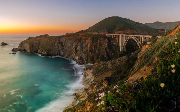  Bixby Bridge in Big Sur, California
