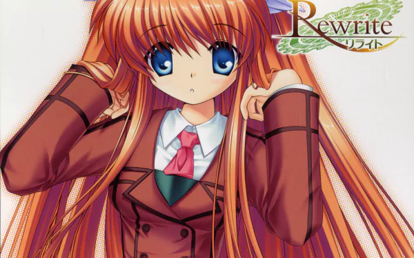 Chihaya Ohtori Anime Rewrite HD Desktop Wallpaper | Background Image