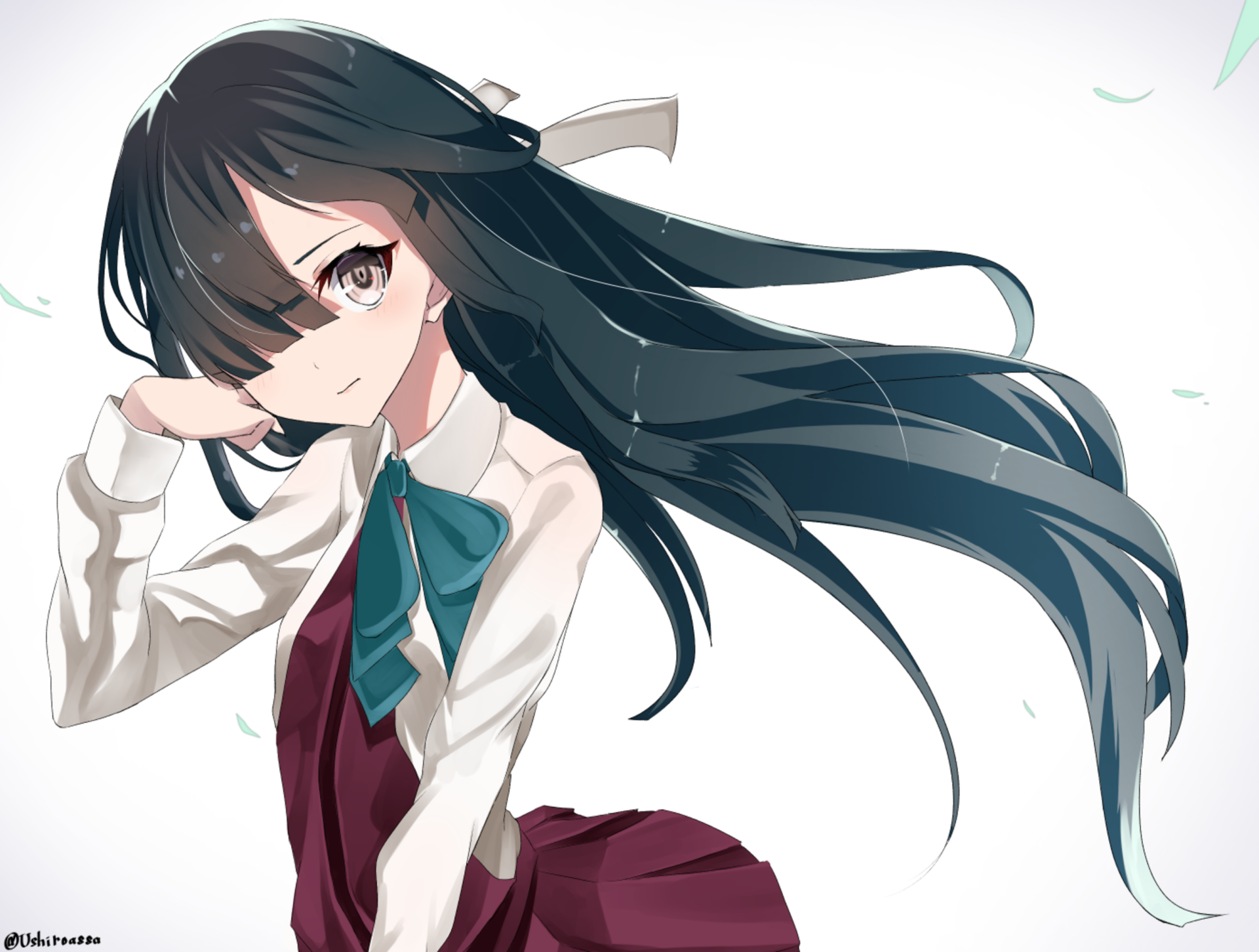 Download Hayashimo (Kancolle) Anime Kantai Collection HD Wallpaper by しろさわ