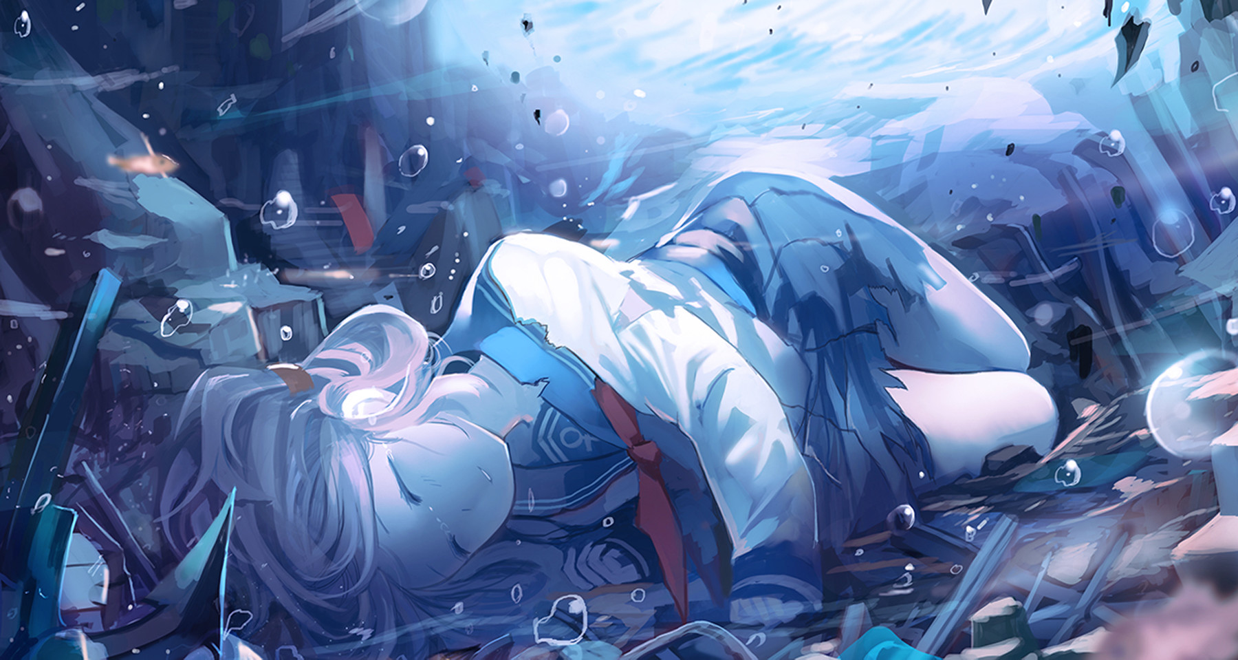 Kantai Collection Wallpaper and Background Image | 1800x959 | ID:853235