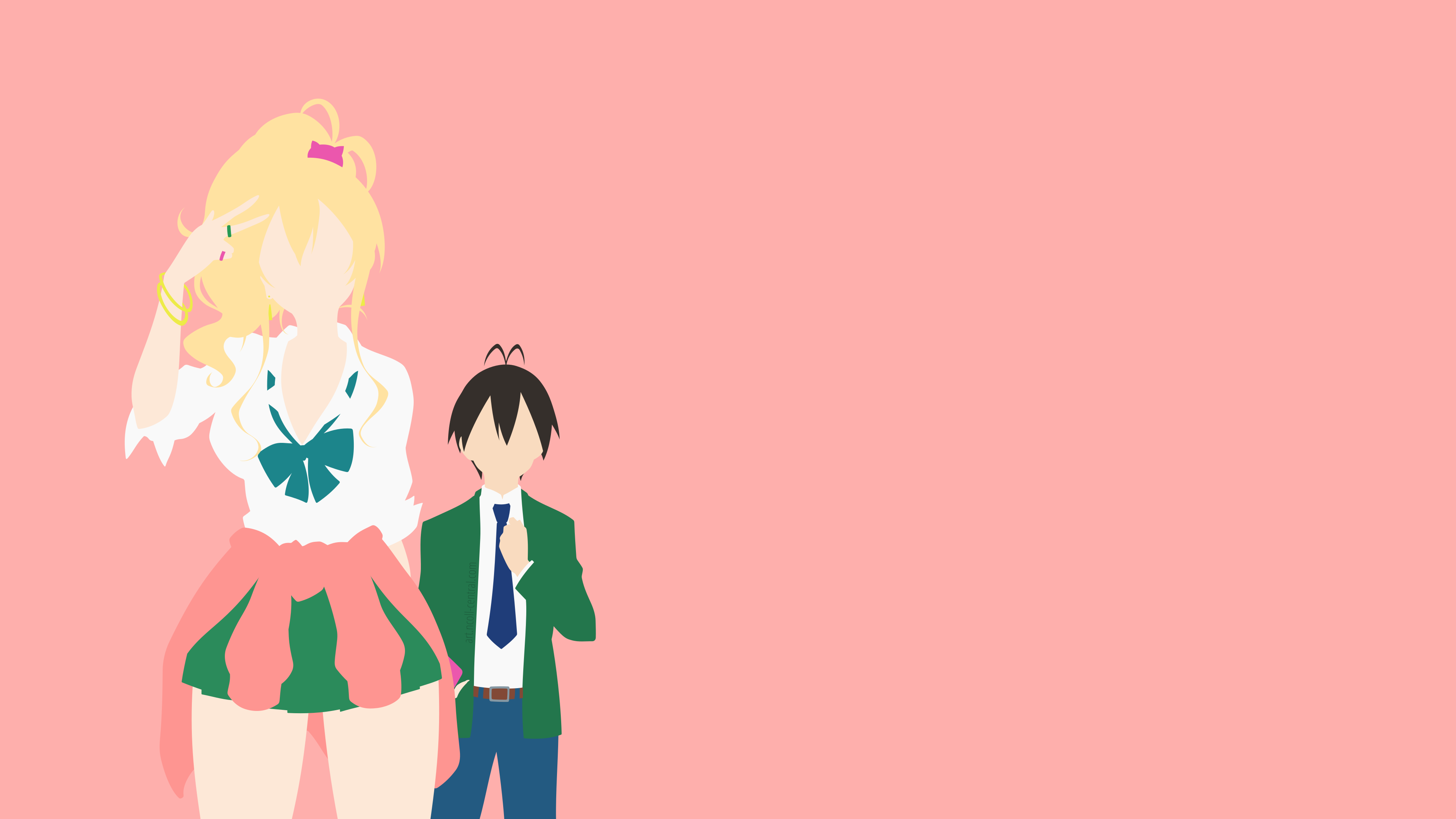 Anime Hajimete no Gal HD Wallpaper | Background Image