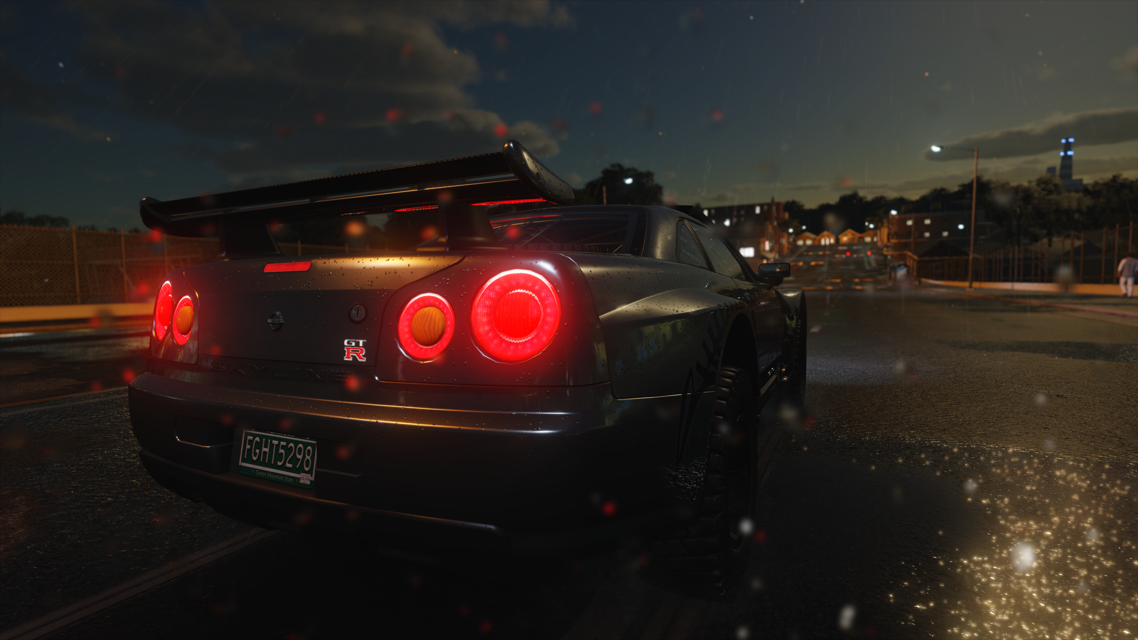 Download Nissan GT-R Video Game The Crew 4k Ultra HD Wallpaper by Streid