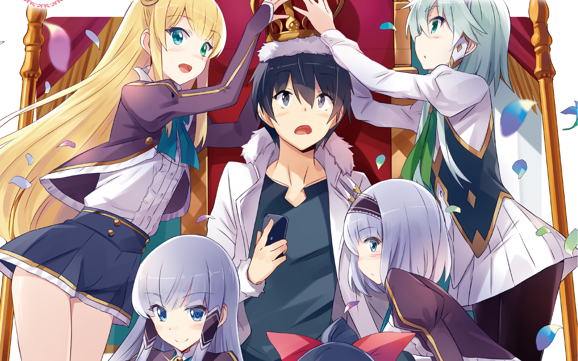 Isekai wa Smartphone to Tomo ni » Anime Xis