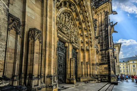  Saint Vitus Cathedral in Prague