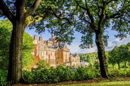  Glenapp Castle in Scotland