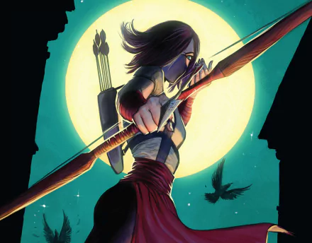 Emiko Queen Comic Green Arrow HD Desktop Wallpaper | Background Image