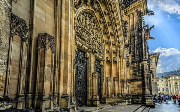  Saint Vitus Cathedral in Prague