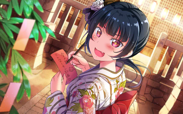 Yoshiko Tsushima Anime Love Live! Sunshine!! HD Desktop Wallpaper | Background Image