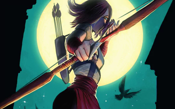 Emiko Queen Comic Green Arrow HD Desktop Wallpaper | Background Image