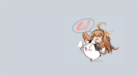 Kongou (Kancolle) Anime Kantai Collection HD Desktop Wallpaper | Background Image