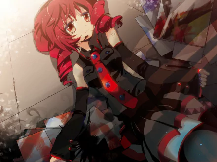 Kasane Teto Anime Utau HD Desktop Wallpaper | Background Image