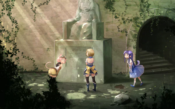 Anime Yuyushiki HD Desktop Wallpaper | Background Image