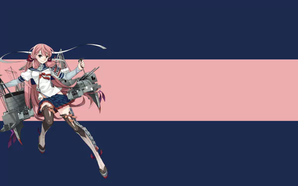 Akashi (Kancolle) Anime Kantai Collection HD Desktop Wallpaper | Background Image