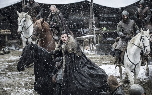 TV Show Game Of Thrones Jon Snow Kit Harington Davos Seaworth Liam Cunningham HD Wallpaper | Background Image